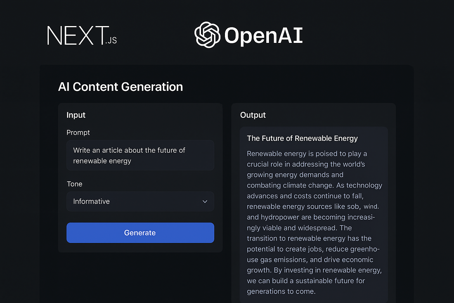 AI Content Platform